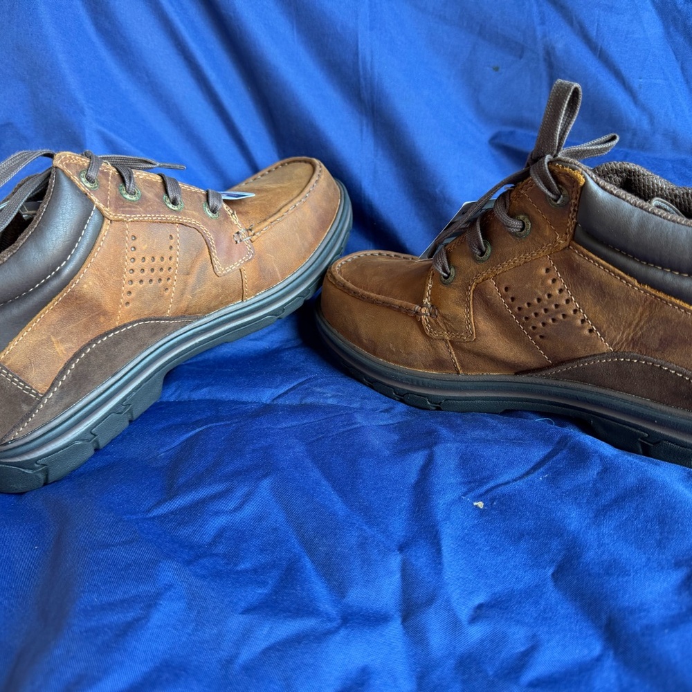 Skechers Brown Waterproof Ankle Boots - Picture 2 of 8
